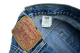 Vintage Levi's 517 Jeans Size 32 x 34 Boot Cut 100% Cotton Zip Fly