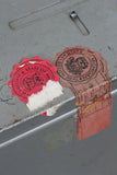 Industrial Decommissioned Cube Ballot Box as End Table