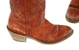 Vintage Dingo Brown Western Cowboy Cowgirl Boots Sz 7 Womens