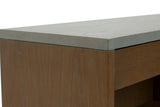 Grey Oak Modern Grey Bookshelf Drawer by Sligh Cross Country