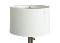 Cylindrical Hollywood Regency Chrome Floor Lamp