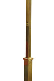 Chapman Lighting Brass Touch-On Torchiere Floor Lamp