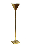 Chapman Lighting Brass Touch-On Torchiere Floor Lamp