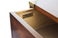 Burlwood Campaign Nightstand by Hekman