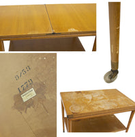 Flip Top Serving Cart by T.H. Robsjohn-Gibbings for Widdicomb