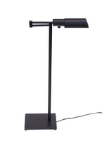 Matte Black Library Style Floor Lamp