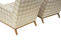 Pair of Armchairs by T.H. Robsjohn-Gibbings for Widdicomb