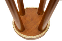 Handmade Oak Barstools with 31" H, S/3