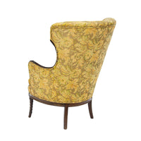 Wing Chair with Carved Frame style of Maison Jansen