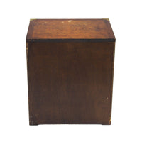 Burlwood Campaign Nightstand by Hekman