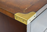 Burlwood Campaign Nightstand by Hekman