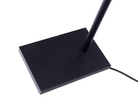 Matte Black Library Style Floor Lamp