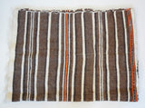 Vintage Handwoven Wool Throw or Wall Hanging