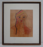 Framed Cubist Portrait