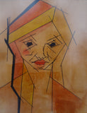 Framed Cubist Portrait