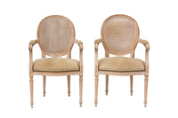 Pair of Italian Made Louis XVI Style Armchairs