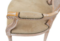 Pair of Italian Made Louis XVI Style Armchairs