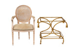 Gilt Rope and Tassel Bar Cart