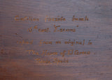 Castilian Fireside Bench