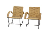 Pair of Iron Hoop Chairs