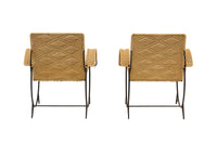 Pair of Iron Hoop Chairs