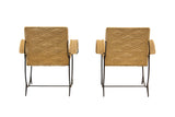 Pair of Iron Hoop Chairs