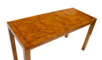 Petite Burlwood Parsons Desk by Hekman