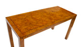 Petite Burlwood Parsons Desk by Hekman