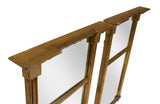 Pair of Gilt Rectangular Mirrors by LaBarge