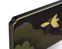 Rectangular Chinoiserie Mirror, 22" x 42"