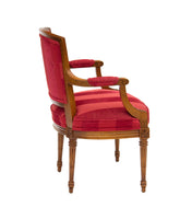 French Style Armchair in Cherry