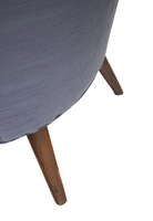 Petite Pair of Tufted Midcentury Armchairs