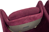 Sculptural Pair of Armchairs by Dunbar