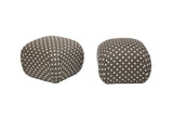 Pair of Pouff Ottomans by Sherrill
