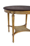 Round French Style Side table by John Widdicomb