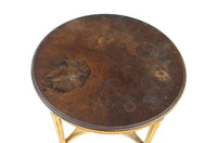 Round French Style Side table by John Widdicomb