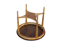 Round French Style Side table by John Widdicomb