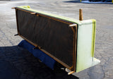 Classic Midcentury Modern Sofa with Walnut Base