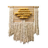 Vintage Fiber Art Wall Hanging