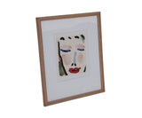 Gestural Watercolor of a Female Face