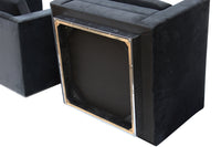 Pair of Stow & Davis Cube Chairs
