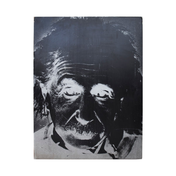 Large Einstein Poster in Black & White, 33.5" x 44"
