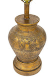 Golden Textured Ceramic Table Lamp