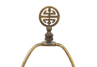 Golden Textured Ceramic Table Lamp