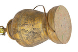 Golden Textured Ceramic Table Lamp