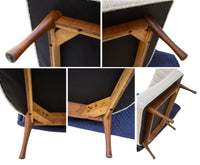 Symmetric Group Armchair by Paul McCobb for Widdicomb