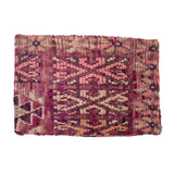 Colorful Moroccan Berber Pillow Sham in Fuchsia and Pink
