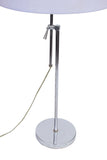 Adjustable Chrome Floor Lamp and Table Lamp Set