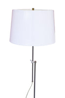 Adjustable Chrome Floor Lamp and Table Lamp Set
