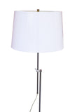 Adjustable Chrome Floor Lamp and Table Lamp Set